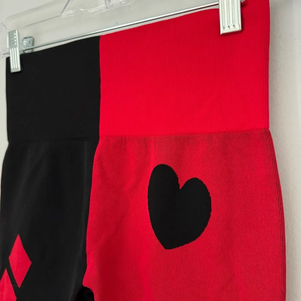 Harley Quinn Seamless Biker Shorts